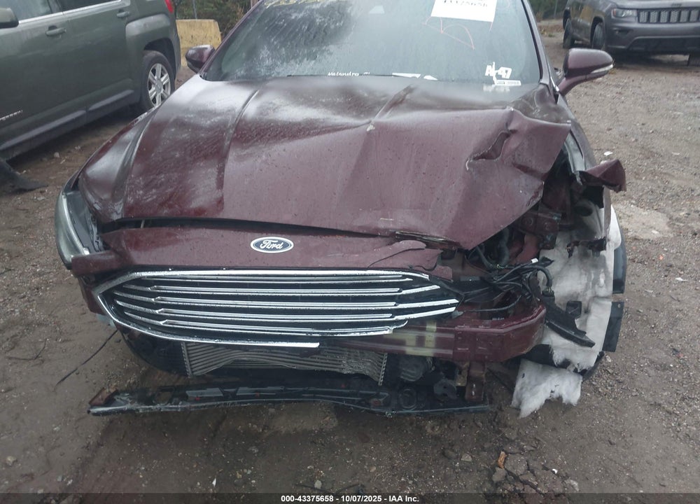 2017 FORD FUSION SE VIN: 3FA6P0T91HR156551