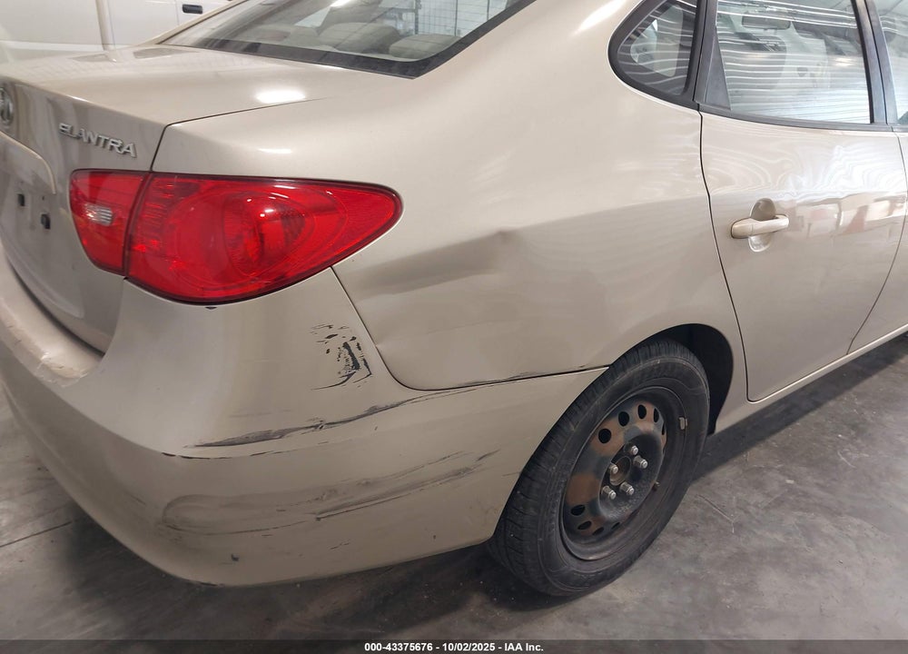 2008 HYUNDAI ELANTRA VIN: KMHDU46D58U380296