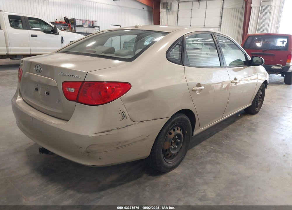 2008 HYUNDAI ELANTRA VIN: KMHDU46D58U380296