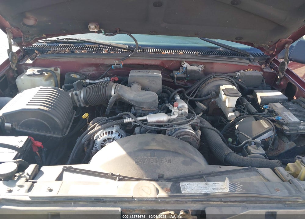 1998 CHEVROLET K1500 FLEETSIDE VIN: 2GCEK19R1W1248908