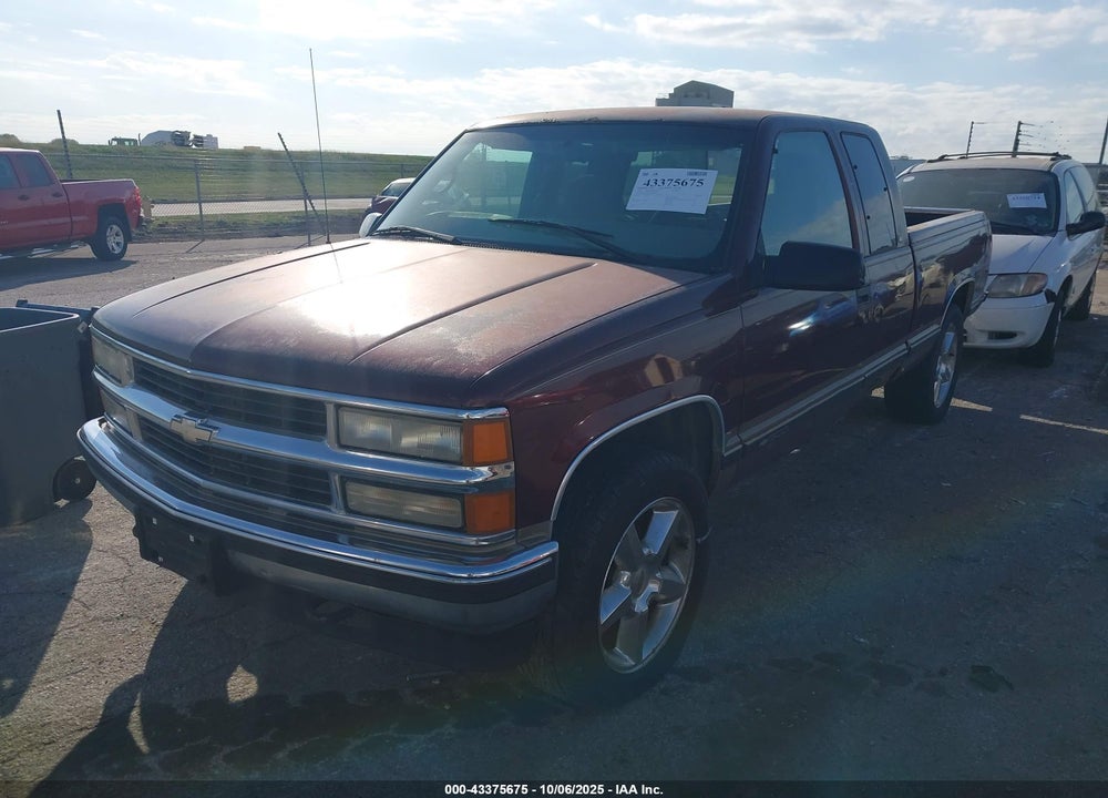1998 CHEVROLET K1500 FLEETSIDE VIN: 2GCEK19R1W1248908