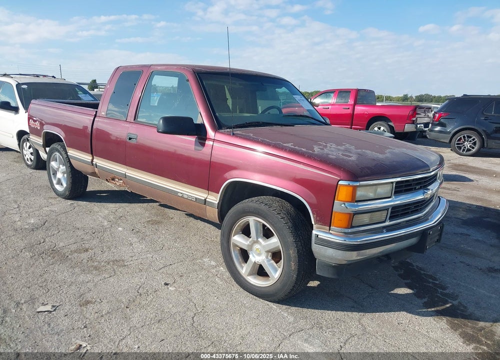1998 CHEVROLET K1500 FLEETSIDE VIN: 2GCEK19R1W1248908