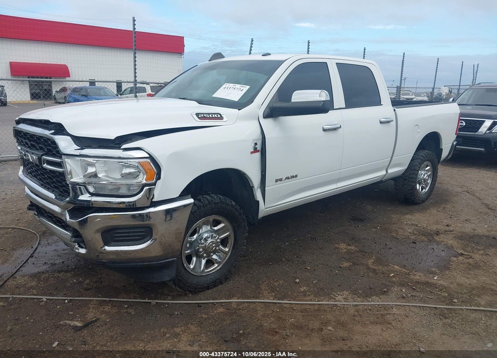 2021 RAM 2500 VIN: 3C6UR5CL3MG606072