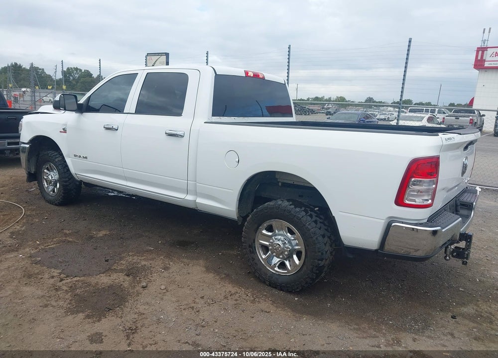 2021 RAM 2500 VIN: 3C6UR5CL3MG606072