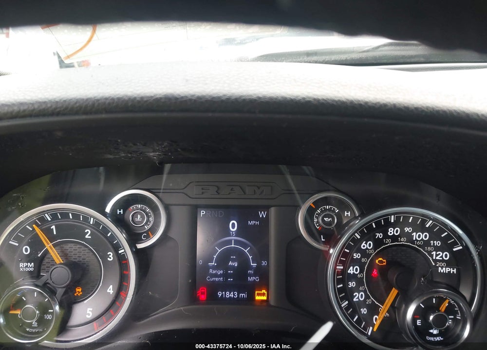 2021 RAM 2500 VIN: 3C6UR5CL3MG606072