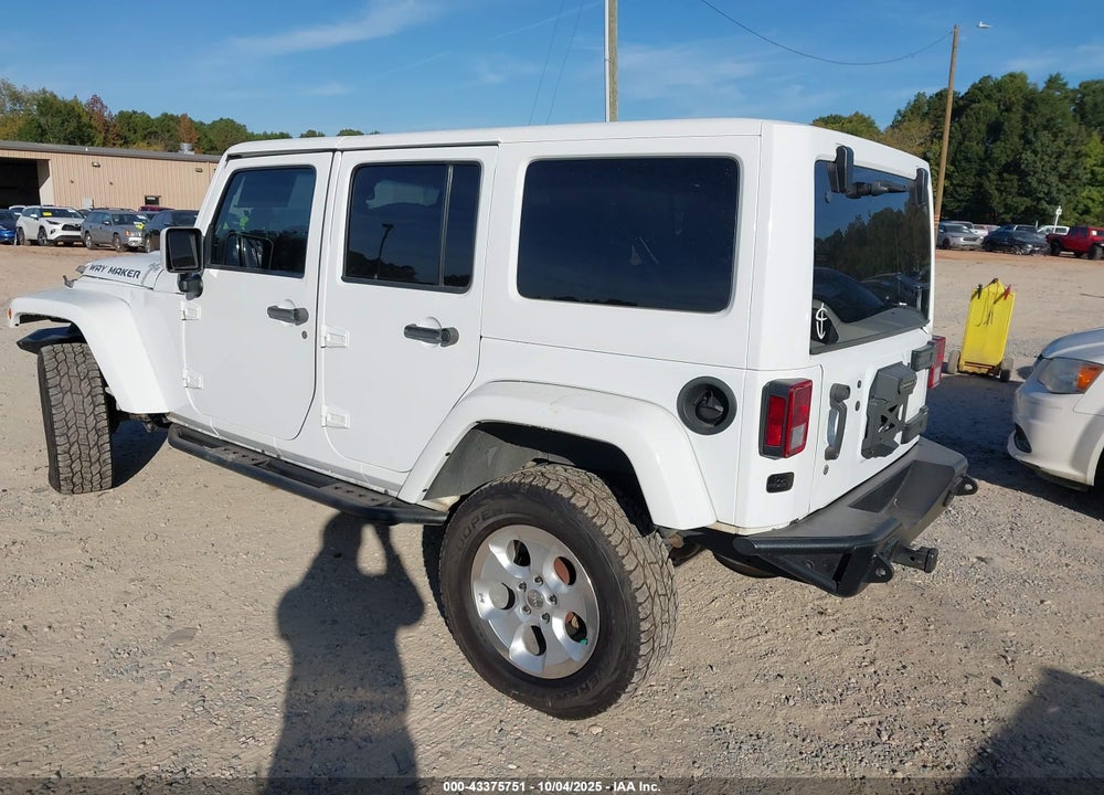 2016 JEEP WRANGLER UNLIMITED VIN: 1C4HJWEG8GL143778