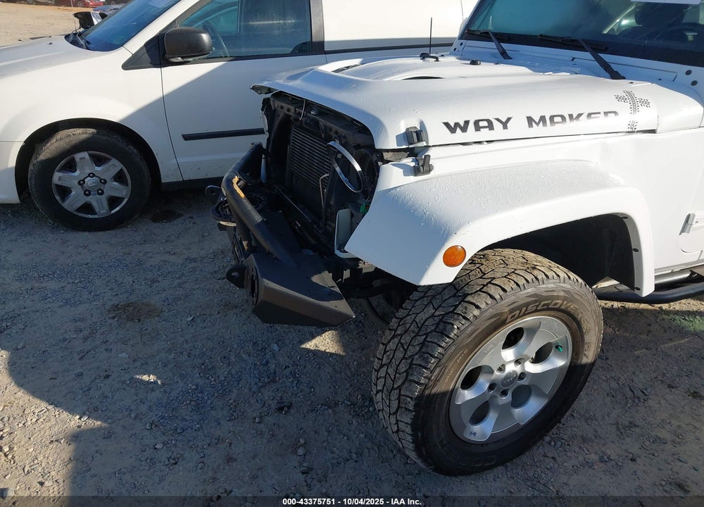 2016 JEEP WRANGLER UNLIMITED VIN: 1C4HJWEG8GL143778