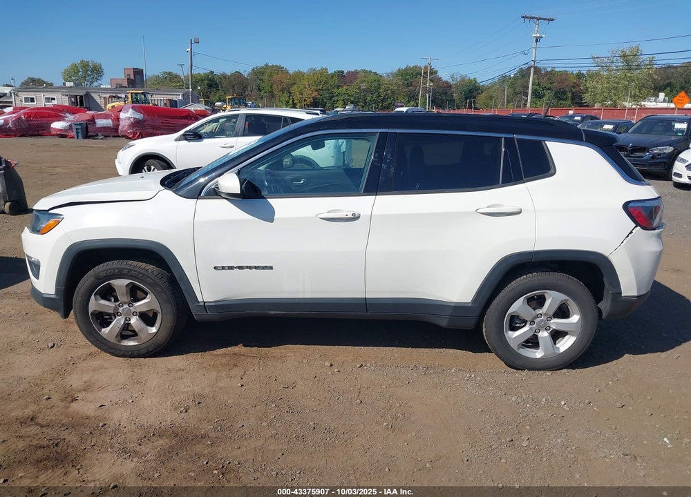 2018 JEEP COMPASS LATITUDE 4X4 VIN: 3C4NJDBB8JT416701