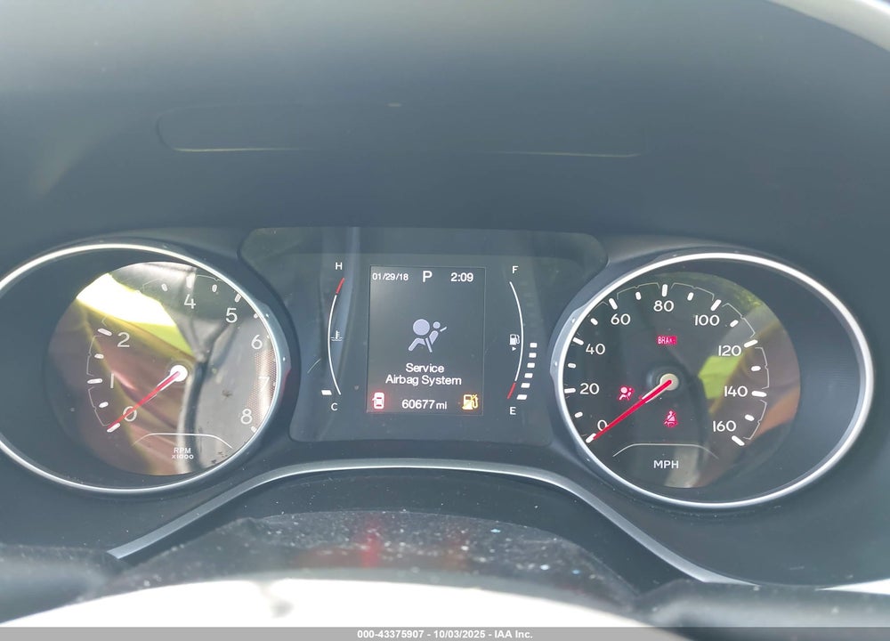 2018 JEEP COMPASS LATITUDE 4X4 VIN: 3C4NJDBB8JT416701