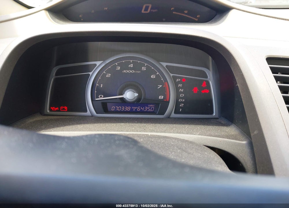 2006 HONDA CIVIC VIN: 2HGFG12656H530807