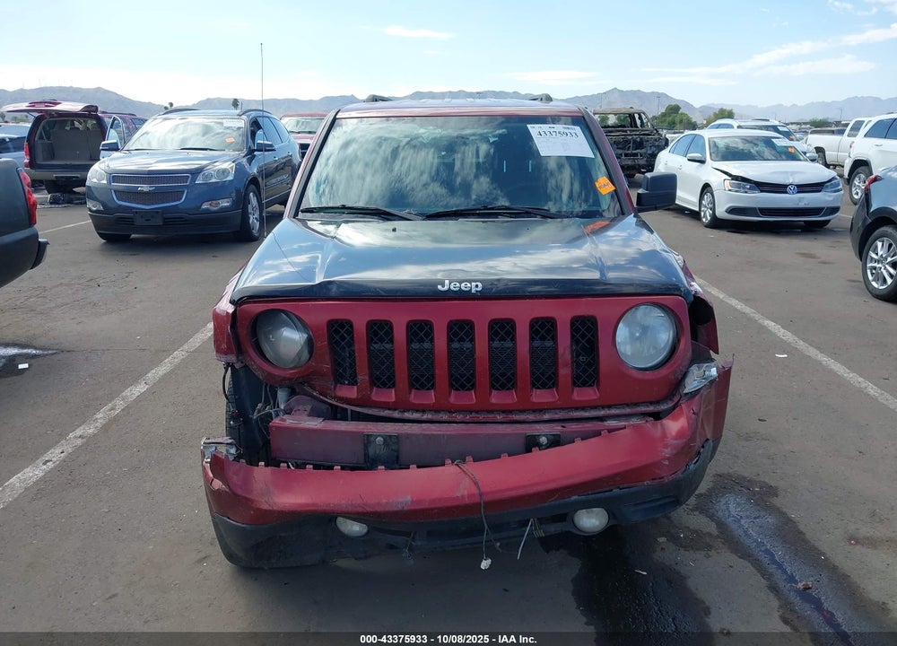 2017 JEEP PATRIOT VIN: 1C4NJPBA2HD141450