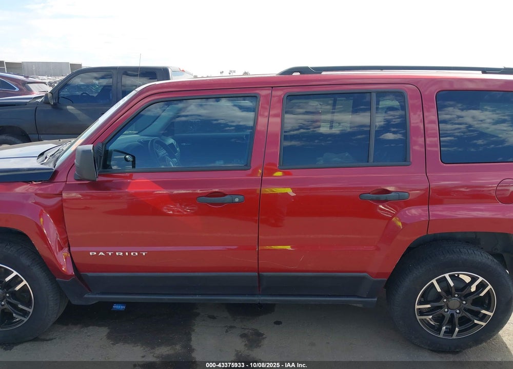 2017 JEEP PATRIOT VIN: 1C4NJPBA2HD141450