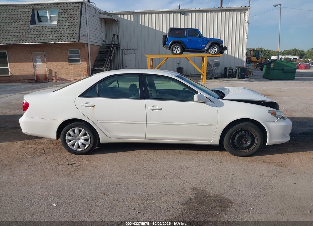 2005 TOYOTA CAMRY LE VIN: 4T1BE32K35U417876