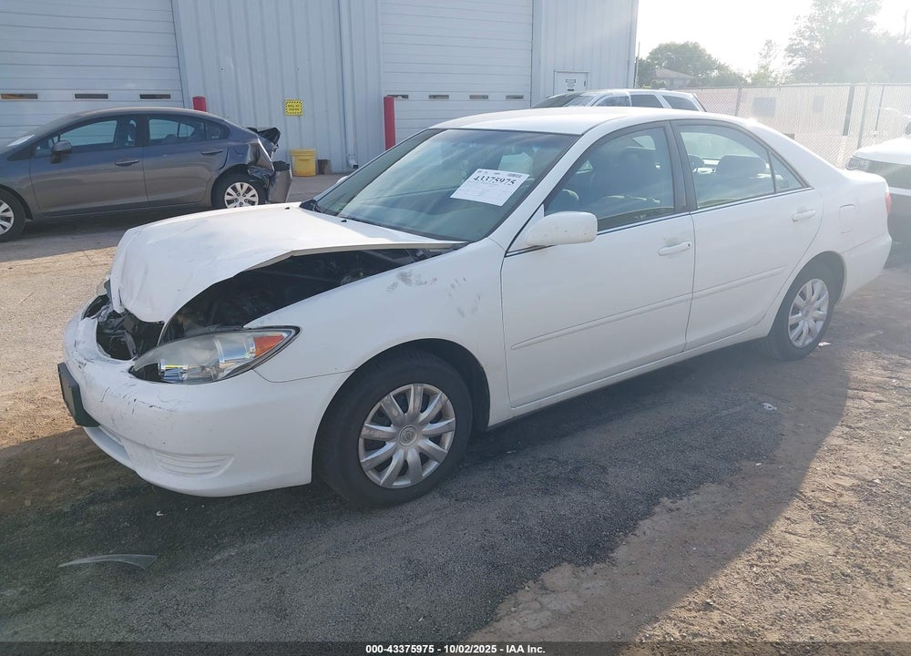 2005 TOYOTA CAMRY LE VIN: 4T1BE32K35U417876