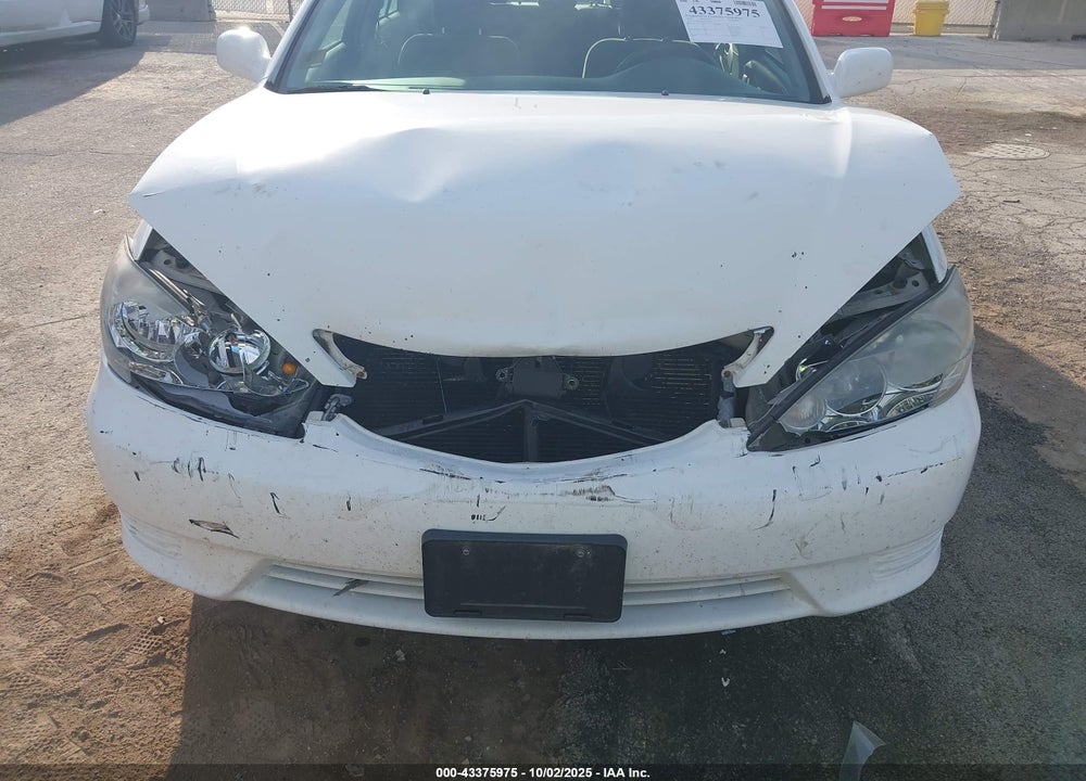2005 TOYOTA CAMRY LE VIN: 4T1BE32K35U417876