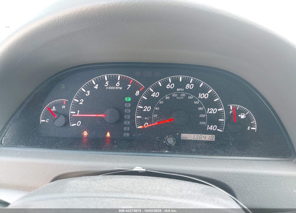 2005 TOYOTA CAMRY LE VIN: 4T1BE32K35U417876