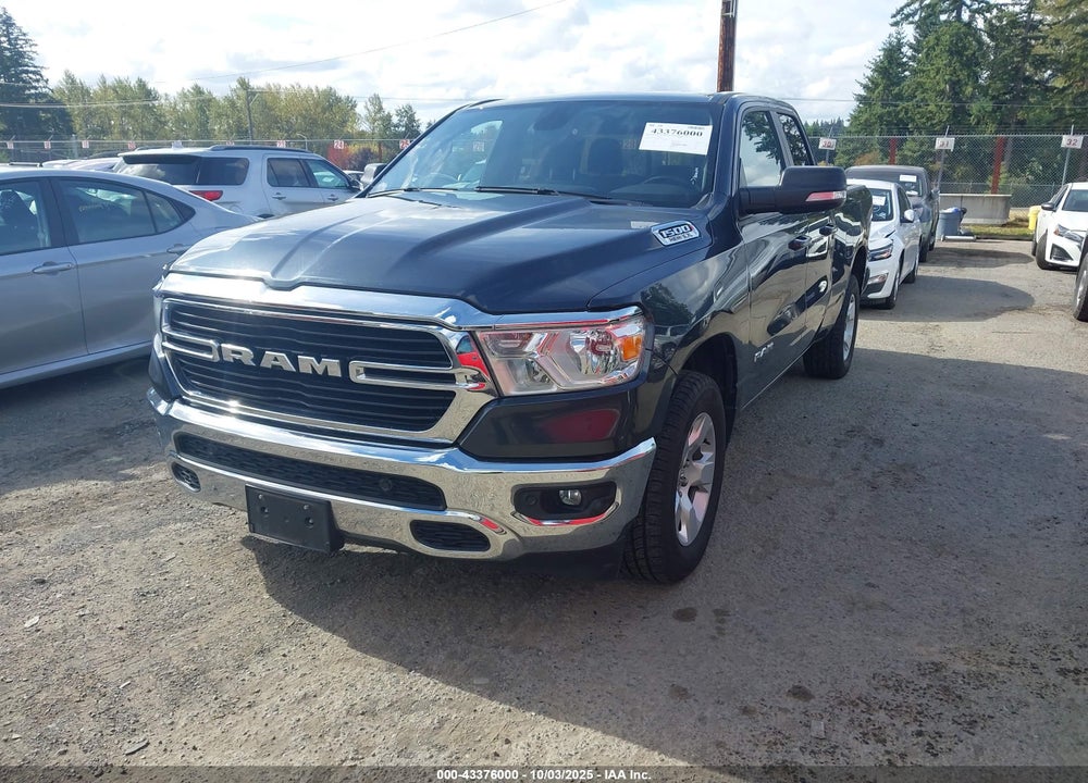 2021 RAM 1500 VIN: 1C6RREBT8MN801437