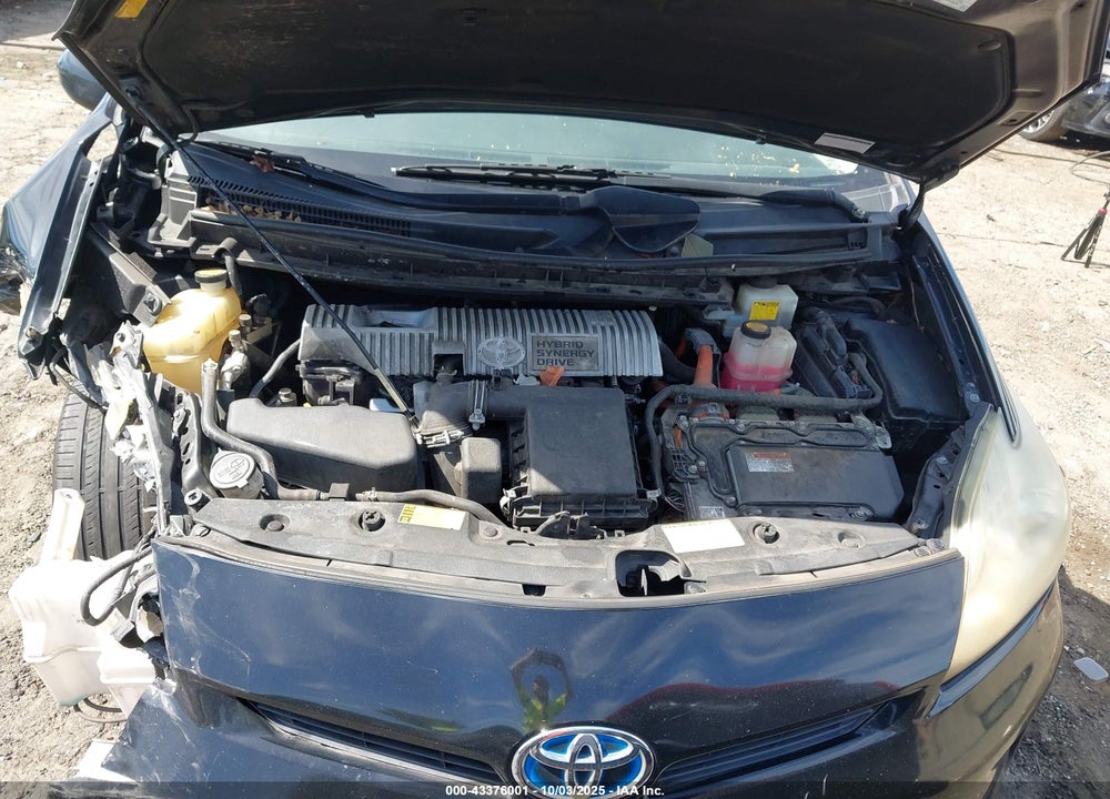 2013 TOYOTA PRIUS VIN: JTDKN3DU4D0352674