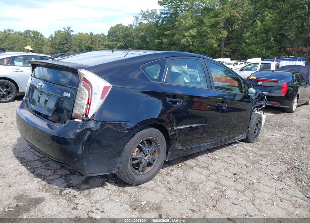 2013 TOYOTA PRIUS VIN: JTDKN3DU4D0352674