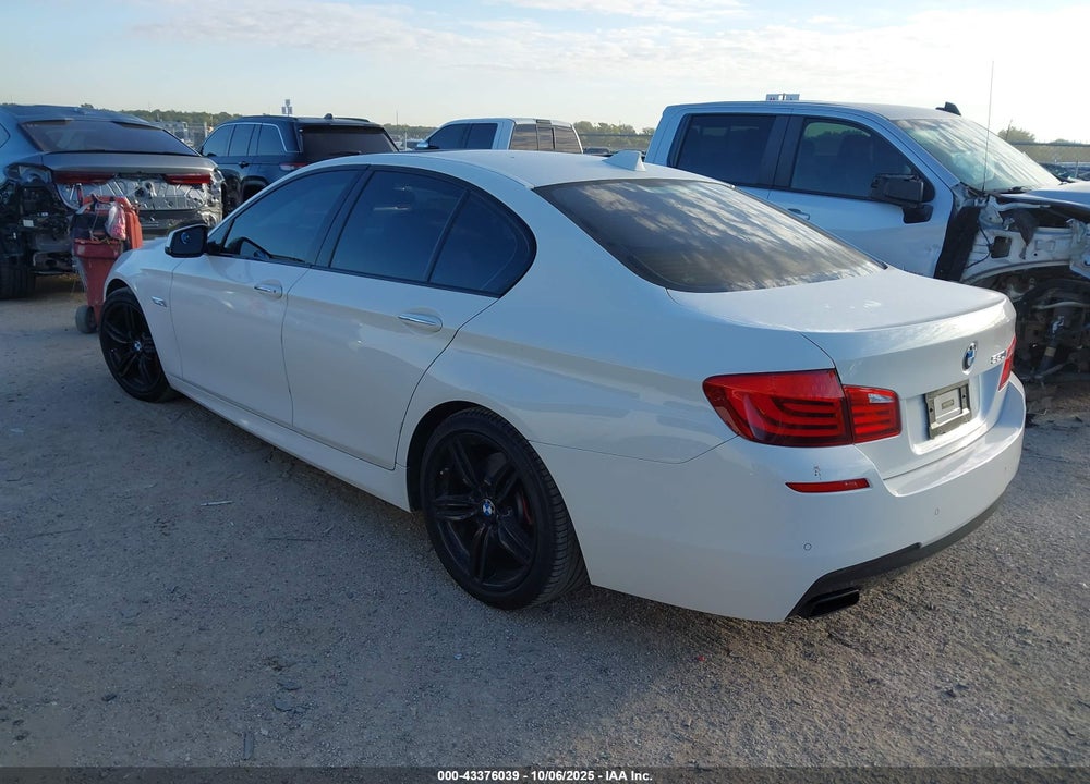 2013 BMW 550I VIN: WBAFR9C54DDX81189