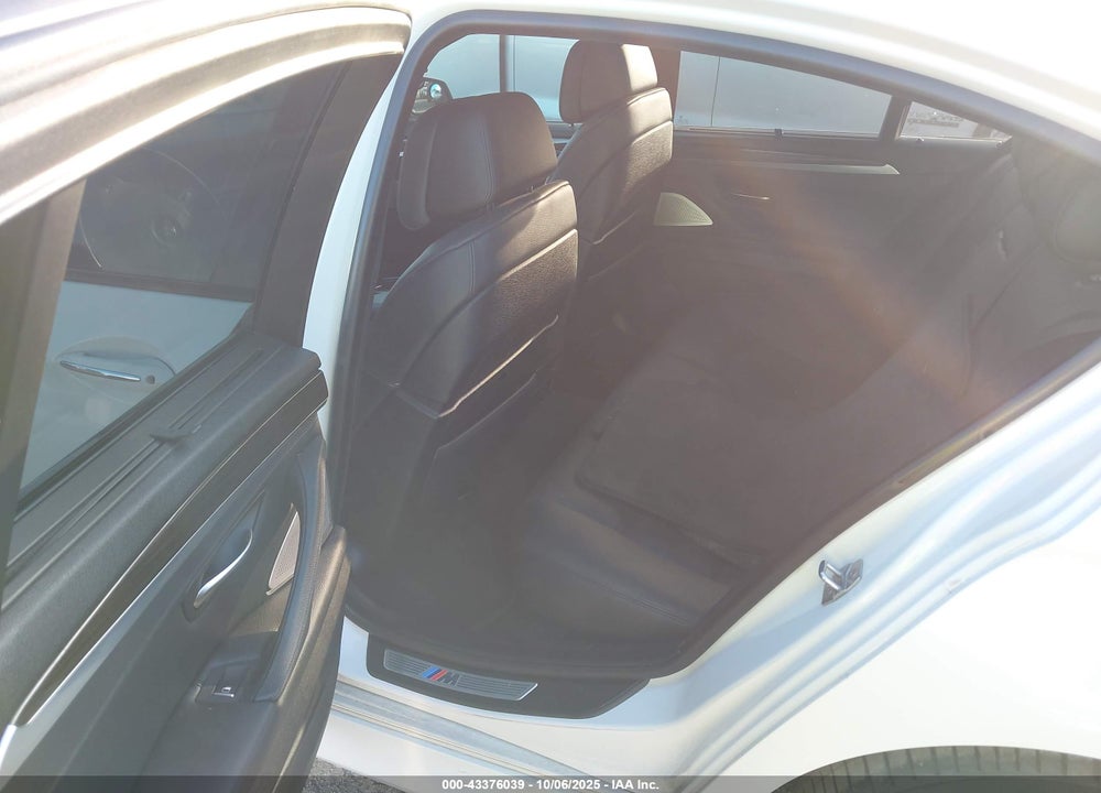 2013 BMW 550I VIN: WBAFR9C54DDX81189