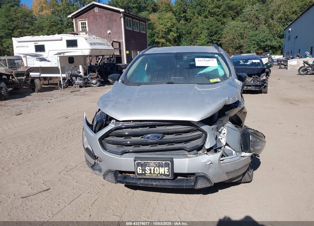 2019 FORD ECOSPORT SES VIN: MAJ6S3JL6KC310515