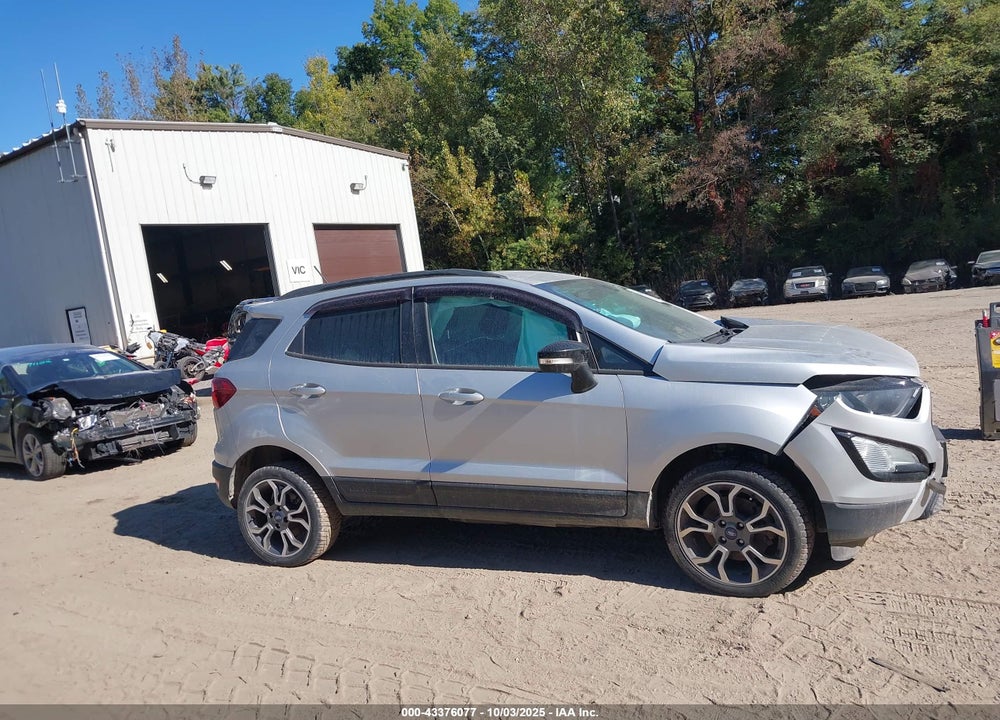 2019 FORD ECOSPORT SES VIN: MAJ6S3JL6KC310515