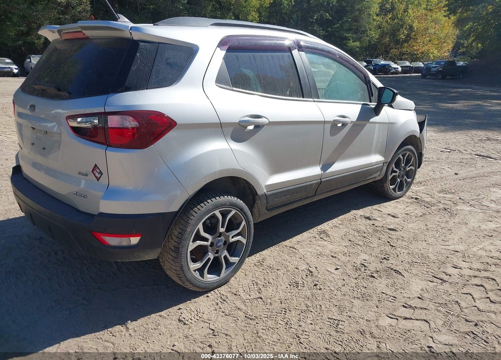 2019 FORD ECOSPORT SES VIN: MAJ6S3JL6KC310515