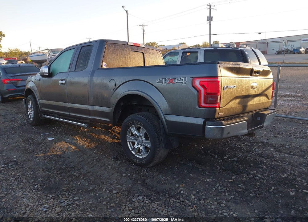 2017 FORD F-150 LARIAT VIN: 1FTFX1EG6HFA98297