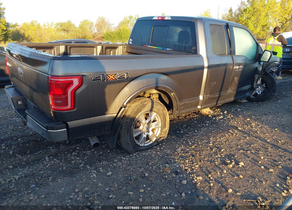 2017 FORD F-150 LARIAT VIN: 1FTFX1EG6HFA98297