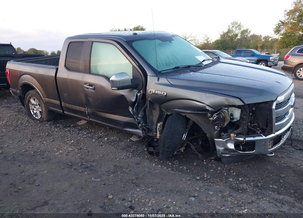 2017 FORD F-150 LARIAT VIN: 1FTFX1EG6HFA98297