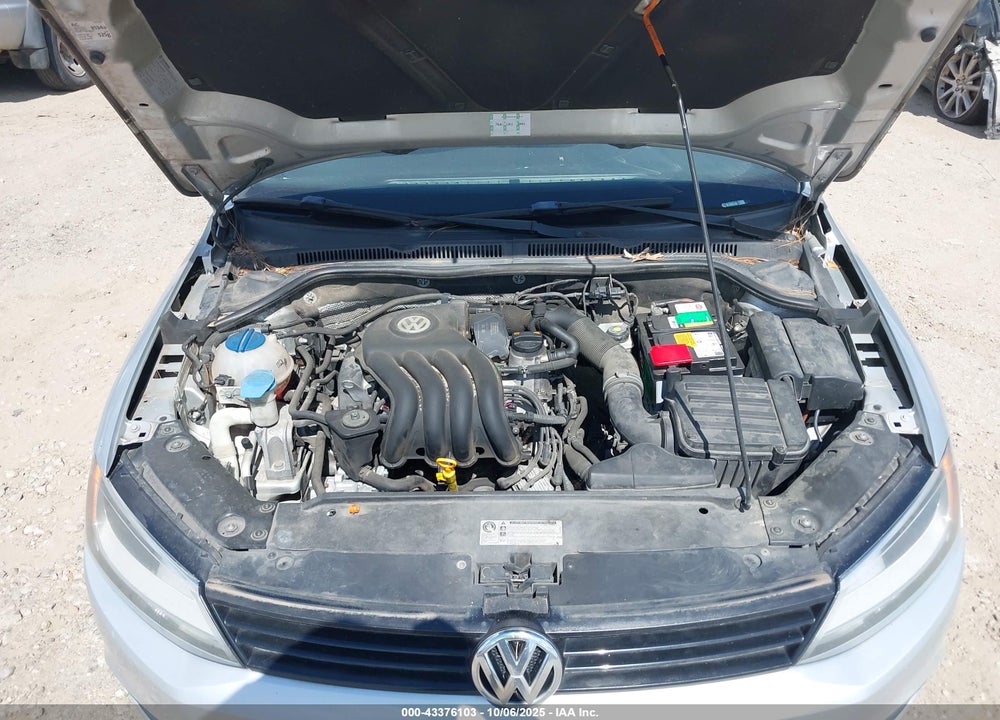 2012 VOLKSWAGEN JETTA 2.0L S VIN: 3VW2K7AJ9CM352060