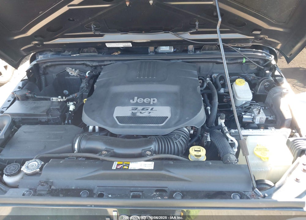 2013 JEEP WRANGLER SPORT VIN: 1C4AJWAGXDL706381