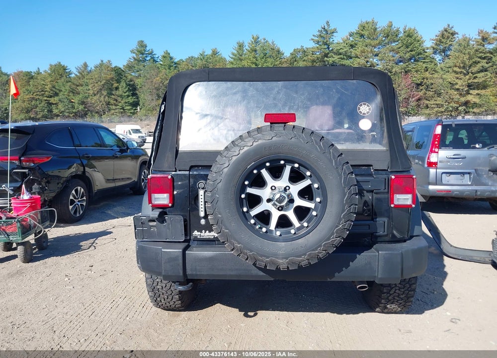 2013 JEEP WRANGLER SPORT VIN: 1C4AJWAGXDL706381