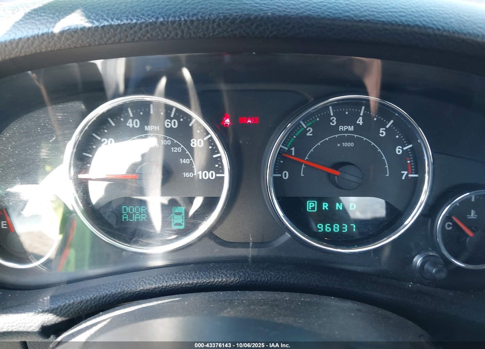 2013 JEEP WRANGLER SPORT VIN: 1C4AJWAGXDL706381