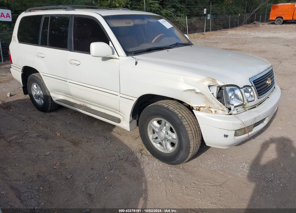 2000 LEXUS LX 470 VIN: JT6HT00W0Y0085293