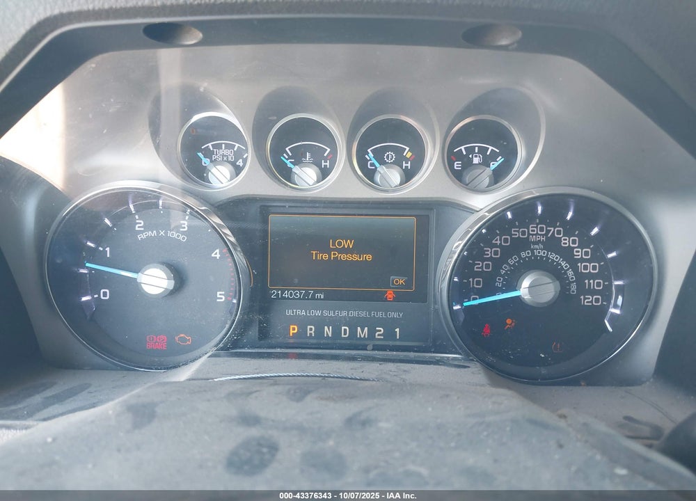 2013 FORD F-350 LARIAT VIN: 1FT8W3BT4DEB43570