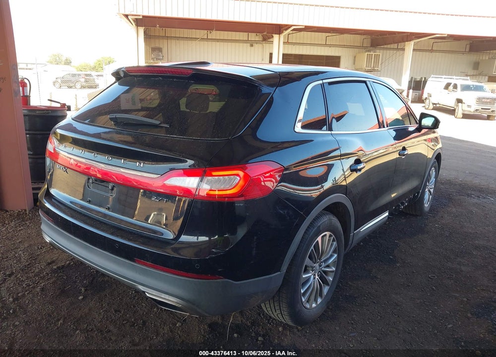 2018 LINCOLN MKX SELECT VIN: 2LMPJ6KP8JBL43387