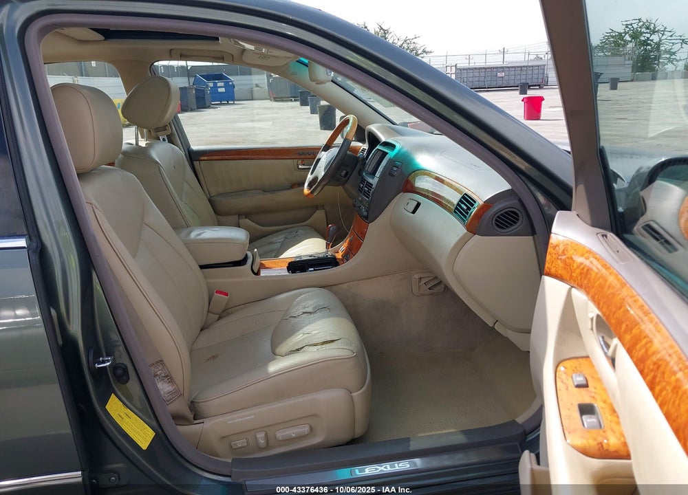 2004 LEXUS LS 430 VIN: JTHBN36F040139444