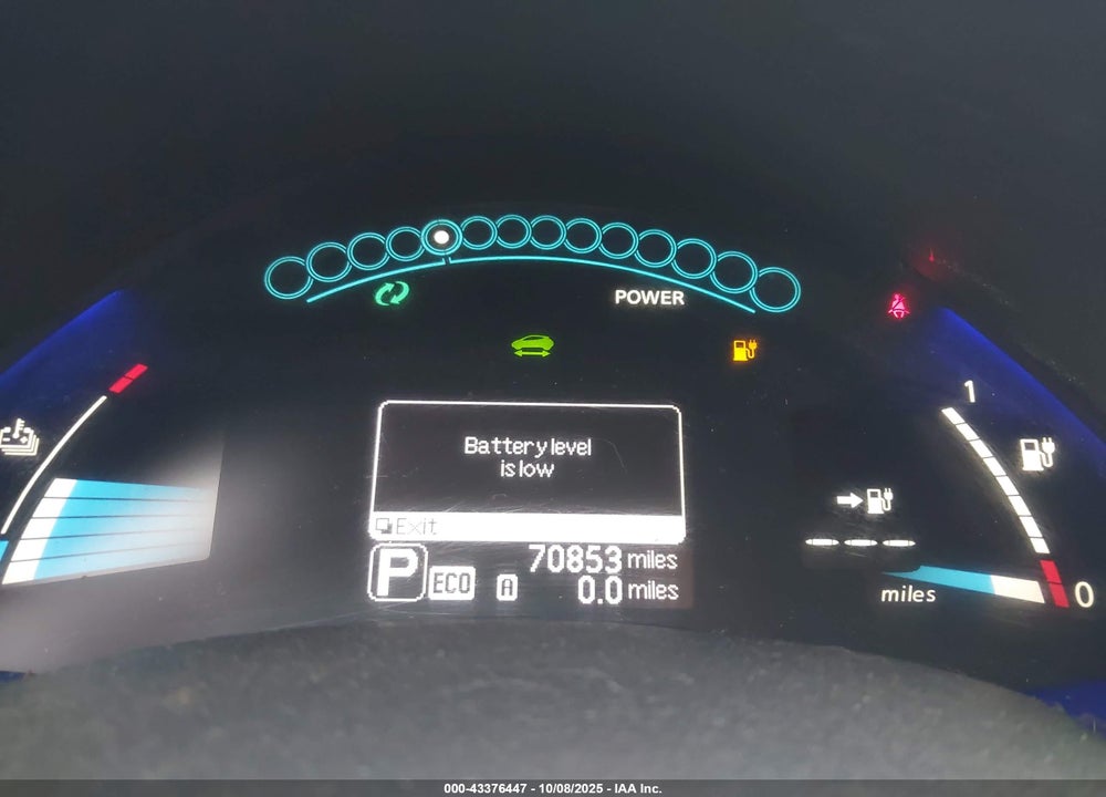 2015 NISSAN LEAF VIN: 1N4AZ0CP4FC331230
