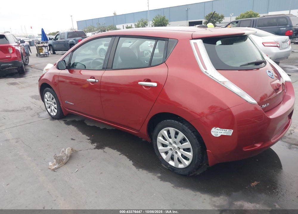 2015 NISSAN LEAF VIN: 1N4AZ0CP4FC331230