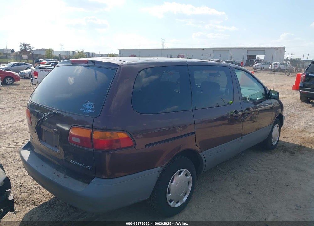 2000 TOYOTA SIENNA CE VIN: 4T3ZF19C0YU251164