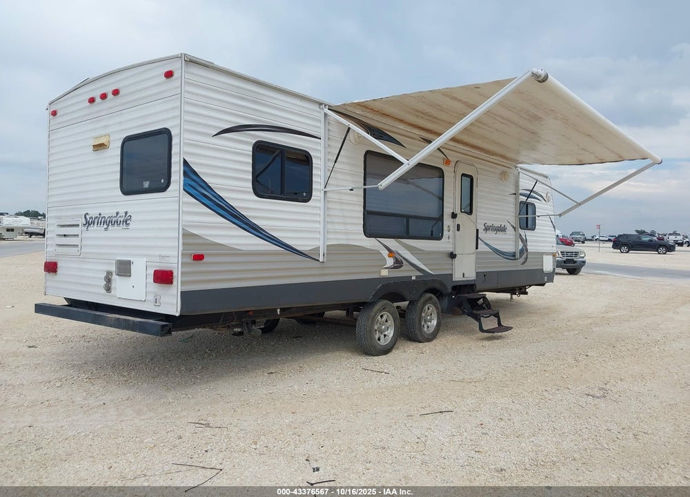 2012 KEYSTONE SPRINGDALE 293RKSSR VIN: 4YDT29325C3103181