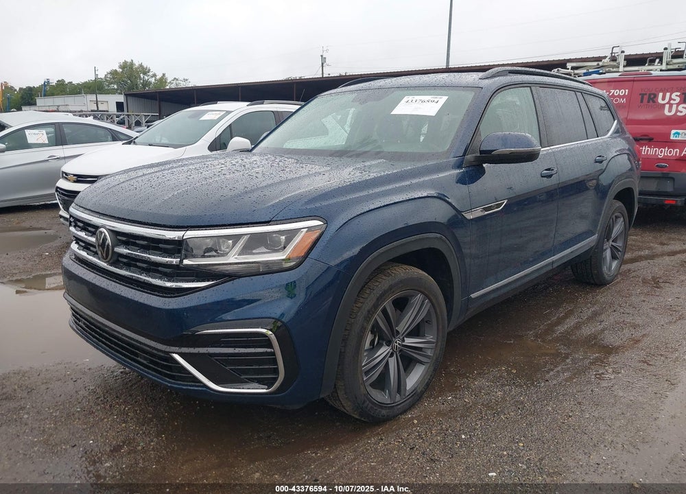 2021 VOLKSWAGEN ATLAS VIN: 1V2NR2CA9MC603219