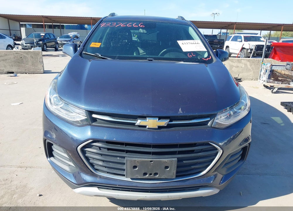 2018 CHEVROLET TRAX LT VIN: 3GNCJLSB9JL404422