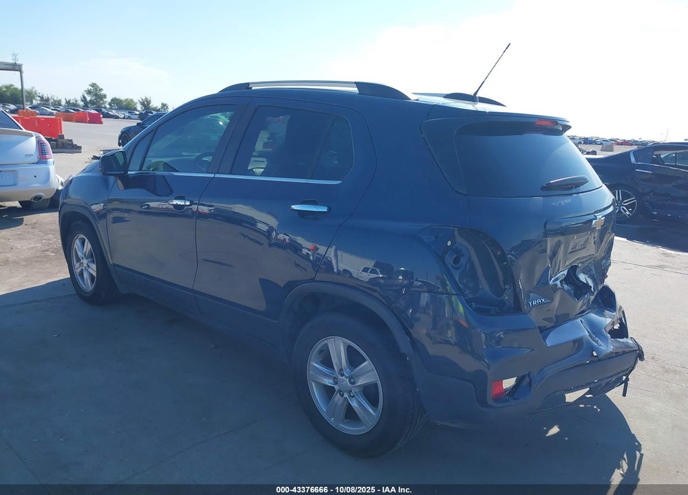 2018 CHEVROLET TRAX LT VIN: 3GNCJLSB9JL404422