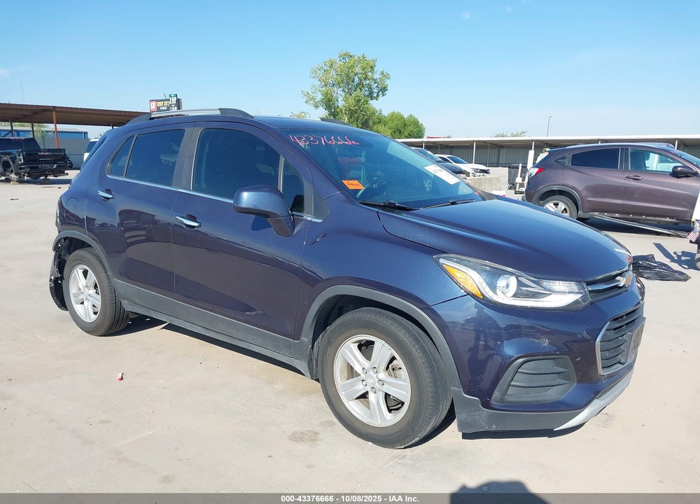 2018 CHEVROLET TRAX LT VIN: 3GNCJLSB9JL404422