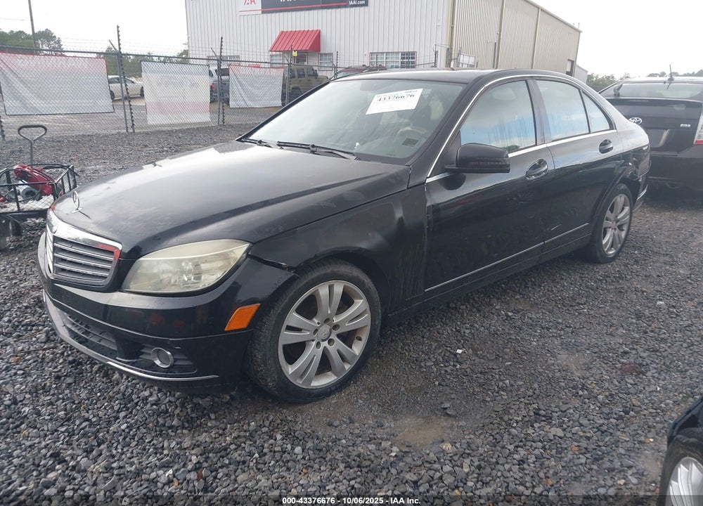 2010 MERCEDES-BENZ C 300 VIN: WDDGF8BBXAR093784