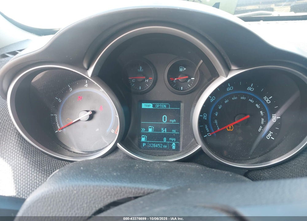 2013 CHEVROLET CRUZE VIN: 1G1PC5SB3D7124299