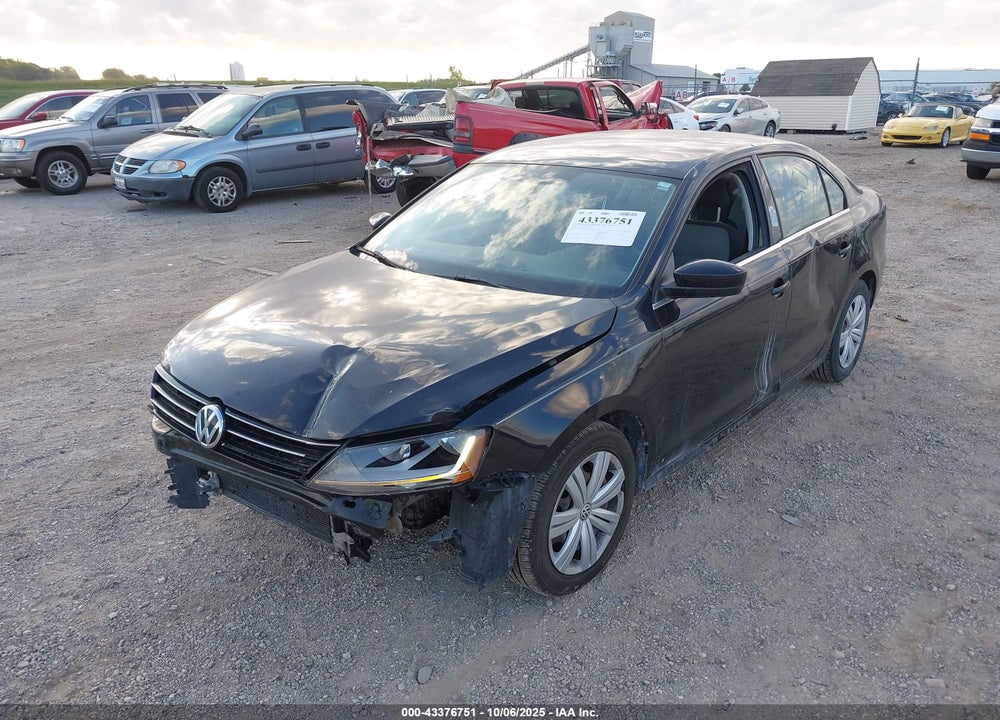 2017 VOLKSWAGEN JETTA 1.4T S VIN: 3VW2B7AJXHM332374